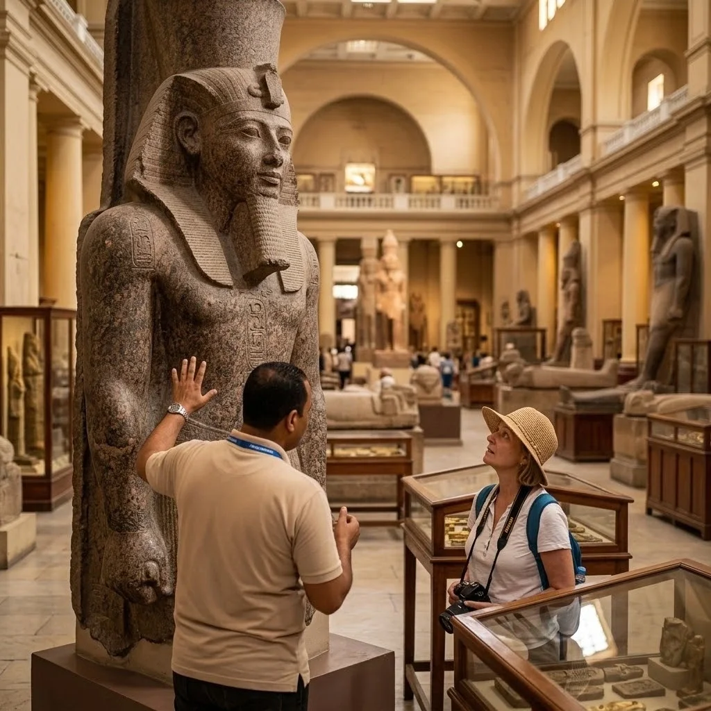Egyptian Museum in Tahrir